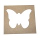 Pack 4 plantillas con forma de mariposa