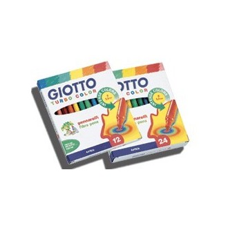 Estuche 24 colores Giotto turbo color 